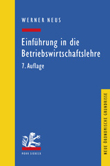 E-book, Einführung in die Betriebswirtschaftslehre aus institutionenökonomischer Sicht, Neus, Werner, Mohr Siebeck