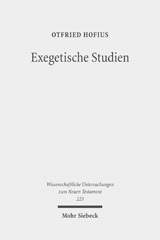 E-book, Exegetische Studien, Mohr Siebeck