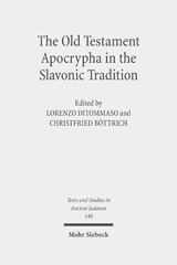 eBook, The Old Testament Apocrypha in the Slavonic Tradition : Continuity and Diversity, Mohr Siebeck