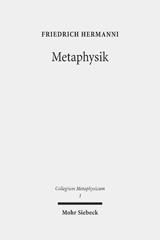 eBook, Metaphysik : Versuche über letzte Fragen, Mohr Siebeck