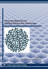 E-book, Advanced Materials for Applied Science and Technology, Trans Tech Publications Ltd