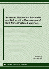 eBook, Advanced Mechanical Properties and Deformation Mechanisms of Bulk Nanostructured Materials, Trans Tech Publications Ltd