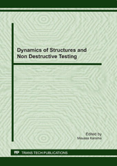 E-book, Dynamics of the Structures and Non Destructive Testing, Trans Tech Publications Ltd