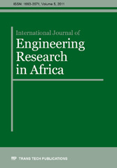 E-book, International Journal of Engineering Research in Africa, Trans Tech Publications Ltd