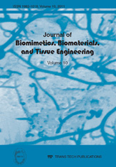 E-book, Journal of Biomimetics, Biomaterials & Tissue Engineering, Trans Tech Publications Ltd