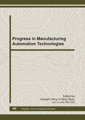 E-book, Progress in Manufacturing Automation Technologies, Trans Tech Publications Ltd