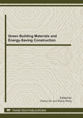 E-book, Green Building Materials and Energy-Saving Construction, Trans Tech Publications Ltd