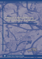 eBook, Diffusion in Semiconductors, Other than Silicon : Compilation, Trans Tech Publications Ltd