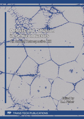 E-book, Defects and Diffusion in Semiconductors XIII, Trans Tech Publications Ltd