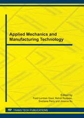 E-book, Applied Mechanics and Manufacturing Technology, Trans Tech Publications Ltd
