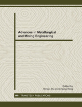 E-book, Advances in Metallurgical and Mining Engineering, Trans Tech Publications Ltd