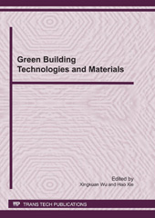 E-book, Green Building Technologies and Materials, Trans Tech Publications Ltd