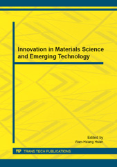 E-book, Innovation in Materials Science and Emerging Technology, Trans Tech Publications Ltd