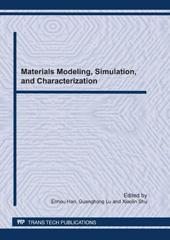 E-book, Materials Modeling, Simulation, and Characterization, Trans Tech Publications Ltd
