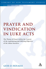 E-book, Prayer and Vindication in Luke - Acts, T&T Clark