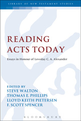 E-book, Reading Acts Today, T&T Clark