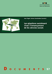 eBook, Les qüestions socialment vives i l'ensenyament de les ciències socials, Universitat Autònoma de Barcelona