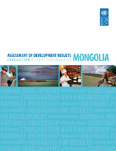 E-book, Assessment of Development Results - Mongolia : Evaluation of UNDP Contribution, United Nations Publications