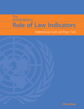 E-book, United Nations Rule of Law Indicators : Implementation Guide and Project Tools, United Nations Publications