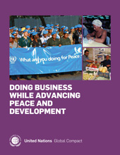 E-book, Doing Business While Advancing Peace and Development, United Nations Publications