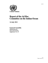 E-book, Report of the Ad Hoc Committee on the Indian Ocean : 40738, United Nations Publications