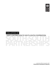 E-book, Evaluation of UNDP Contribution to South-South Cooperation : South-South Partnerships, United Nations Publications