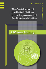 E-book, The United Nations Contribution to the Improvement of Public Administration : A 60-Year History, United Nations Publications