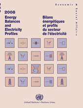 E-book, Energy Balances and Electricity Profiles 2008/Bilans énergétiques et profils du secteur de l'électricité 2008, United Nations Publications