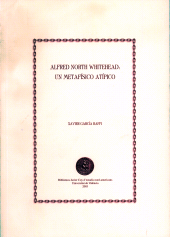 eBook, Alfred North Whitehead: un metafísico atípico, Universitat de València