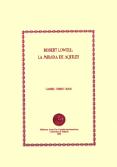 E-book, Robert Lowell: la mirada de Aquiles, Universitat de València