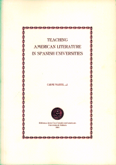 E-book, Teaching American Literature in Spanish Universities, Universitat de València