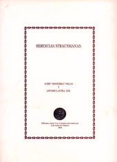 E-book, Herencias Straussianas, Universitat de València