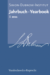 m, Jahrbuch des Simon-Dubnow-Instituts / Simon Dubnow Institute Yearbook X (2011), Vandenhoeck & Ruprecht