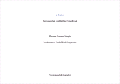E-book, Thomas Morus, Utopia, Vandenhoeck & Ruprecht