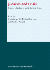 eBook, Judaism and Crisis : Crisis as a Catalyst in Jewish Cultural History, Vandenhoeck & Ruprecht