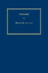eBook, Œuvres complètes de Voltaire (Complete Works of Voltaire) 72 : Oeuvres de 1770-1771, Voltaire, Voltaire Foundation