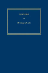 eBook, Œuvres complètes de Voltaire (Complete Works of Voltaire) 52 : Writings of 1761, Voltaire, Voltaire Foundation