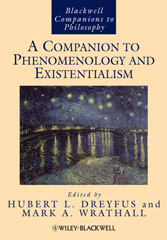 eBook, A Companion to Phenomenology and Existentialism, Wiley