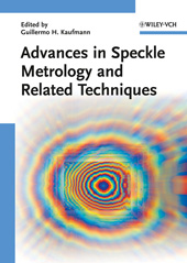 E-book, Advances in Speckle Metrology and Related Techniques, Wiley