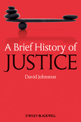E-book, A Brief History of Justice, Johnston, David, Wiley