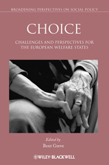 E-book, Choice : Challenges and Perspectives for the European Welfare States, Wiley