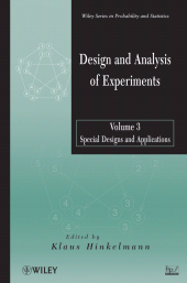 E-book, Design and Analysis of Experiments : Special Designs and Applications, Wiley