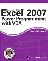 E-book, Excel 2007 Power Programming with VBA, Wiley