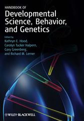 E-book, Handbook of Developmental Science, Behavior, and Genetics, Wiley