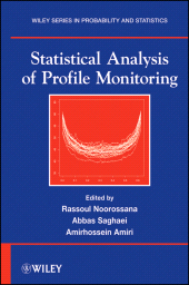 E-book, Statistical Analysis of Profile Monitoring, John Wiley & Sons