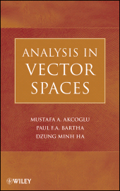 E-book, Analysis in Vector Spaces, John Wiley & Sons