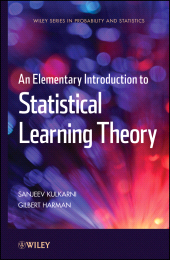 E-book, An Elementary Introduction to Statistical Learning Theory, John Wiley & Sons