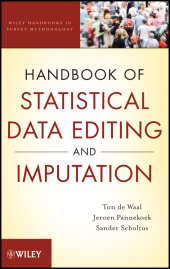 E-book, Handbook of Statistical Data Editing and Imputation, John Wiley & Sons