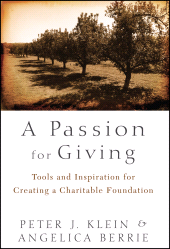 E-book, A Passion for Giving : Tools and Inspiration for Creating a Charitable Foundation, John Wiley & Sons