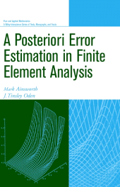 E-book, A Posteriori Error Estimation in Finite Element Analysis, John Wiley & Sons